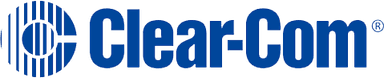 Clear-Com logo — professional intercom systems partner