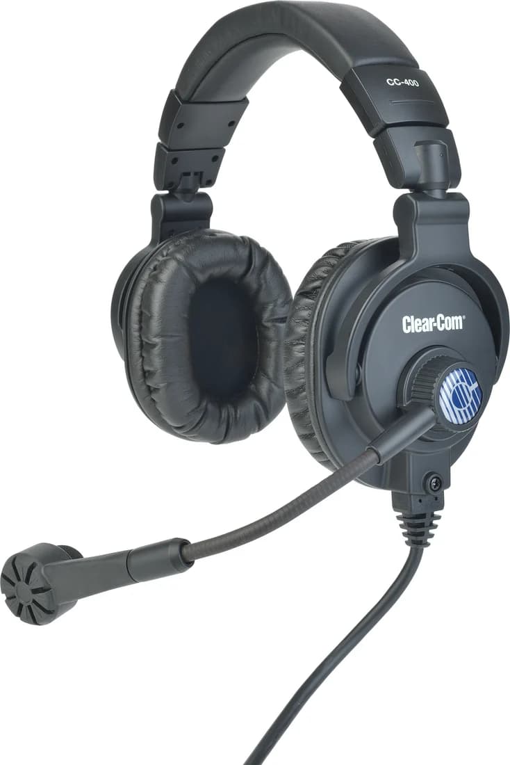 Clear-Com CC-400 double-ear intercom headset
