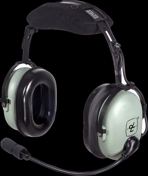 David Clark H8532 double-ear intercom headset with boom microphone