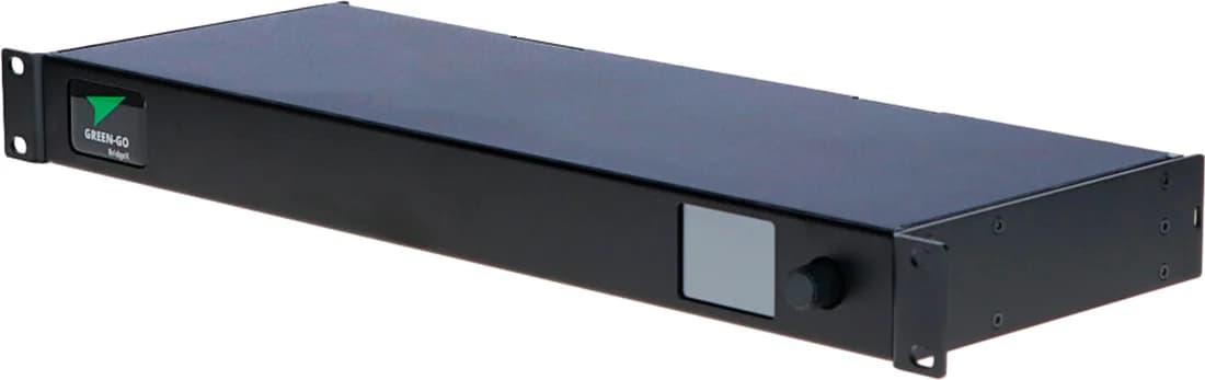 Green-GO Bridge X for linking sites, 1U rack unit