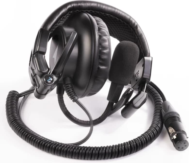 Green-GO HS200S single-ear intercom headset