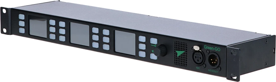 Green-GO Multichannel X rack-mount intercom station